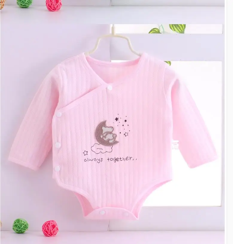 

Baby triangle ha clothes long sleeve spring and summer newborn care belly