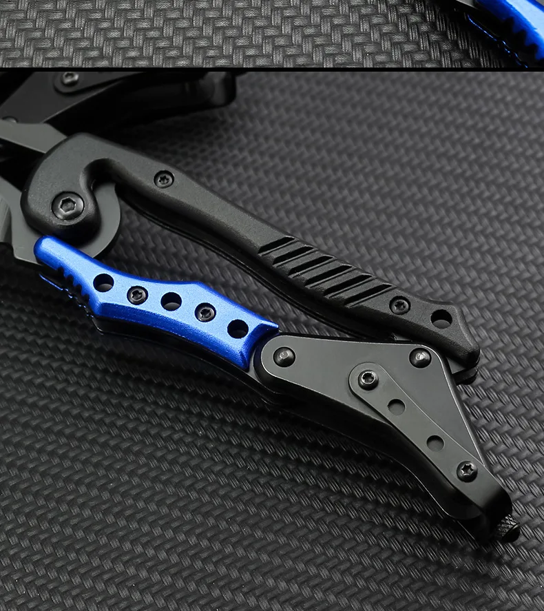 Karambit складной карманный нож из нержавеющей стали Портативный счетчик удара механический коготь нож Тактический спасательный резак