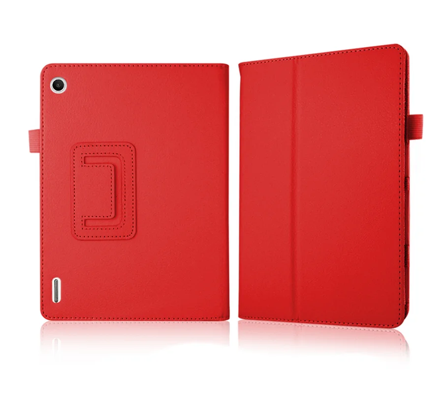 RED Мягкий чехол-книжка из зернистой кожи для планшета acer Iconia Tab A1-810 A1 810 7,9" - Цвет: RED