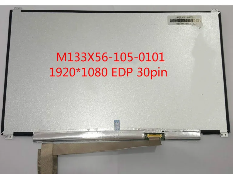 M133X56 105 0101 ноутбук eDP ЖК экран 13 3 &quotсветодиодный FHD IPS matrix 1920*1080P 0101|ЖК-экран для