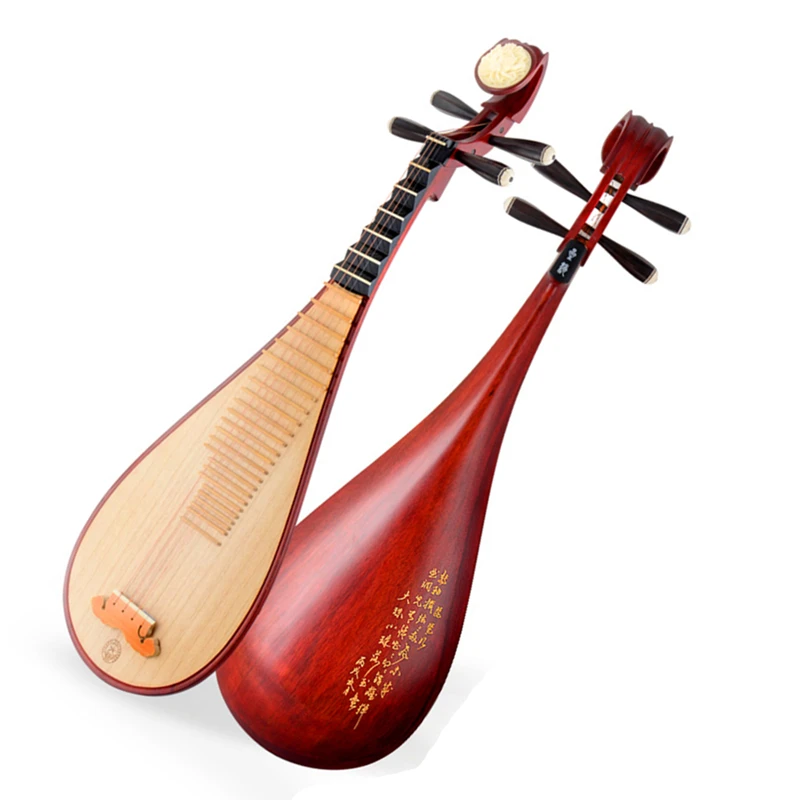 Verkauf Professionelle Chinesische Laute Pipa Palisander Pi Pa Nationalen Musik Instrument Pipa Mit Voller Pipa Zubehör String Instrument Pipa