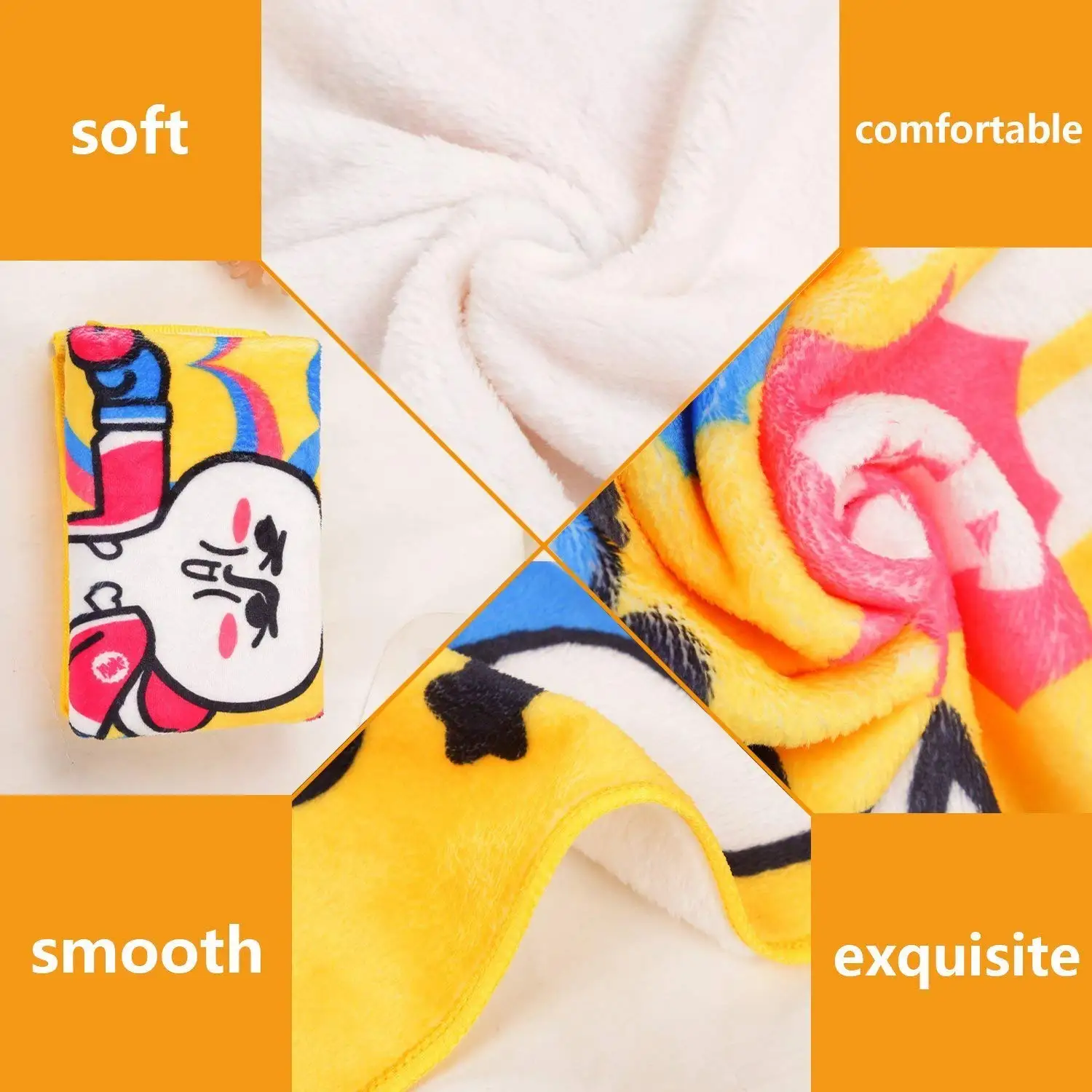 Navy Throw Abstract Leaf Form with Inner Circle Spots in Vibrant Tones Hippie Pattern Warm Microfiber Blanket | Дом и сад