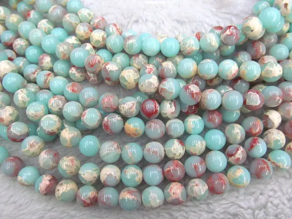 2 нити морской осколочный яшма Круглый 4 12 мм синий яшма|jasper beads|jasper bluejasper round beads |