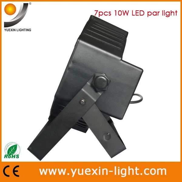 Профессиональный 6 канальный 70 Вт DMX 512 RGB LED сценический PAR свет освещение