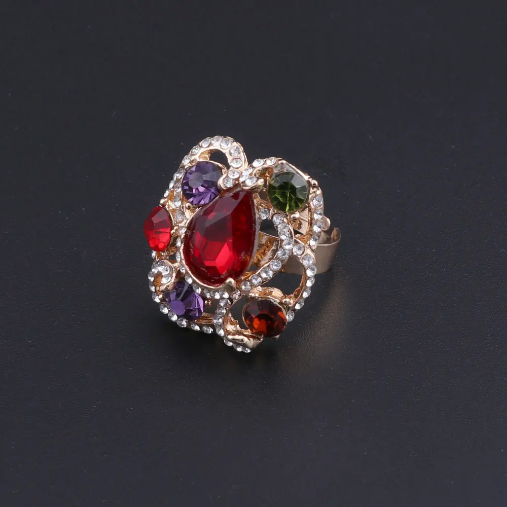 Модные женские серьги в виде капли воды с кубическим цирконием и кристаллом