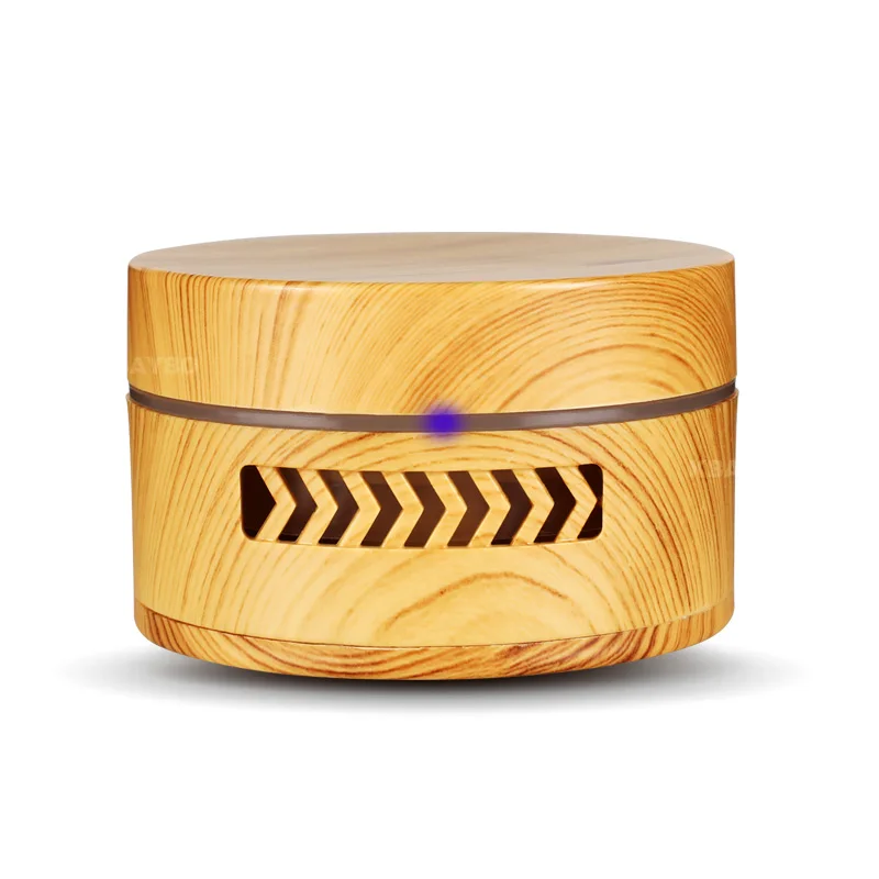 light wood KBAYBO Мини Арома-диффузор ароматерапия Улучшенный очиститель воздуха деревянный автомобильный арома-диффузор эфирное масло диффузор для автомобиля - Цвет: light wood
