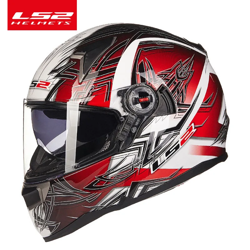 11 LS2 FF396 Стекловолоконный Полнолицевой шлем мото rcycle шлем с солнцезащитной подушкой безопасности гоночный Мото шлем ECE Сертификация - Цвет: 11