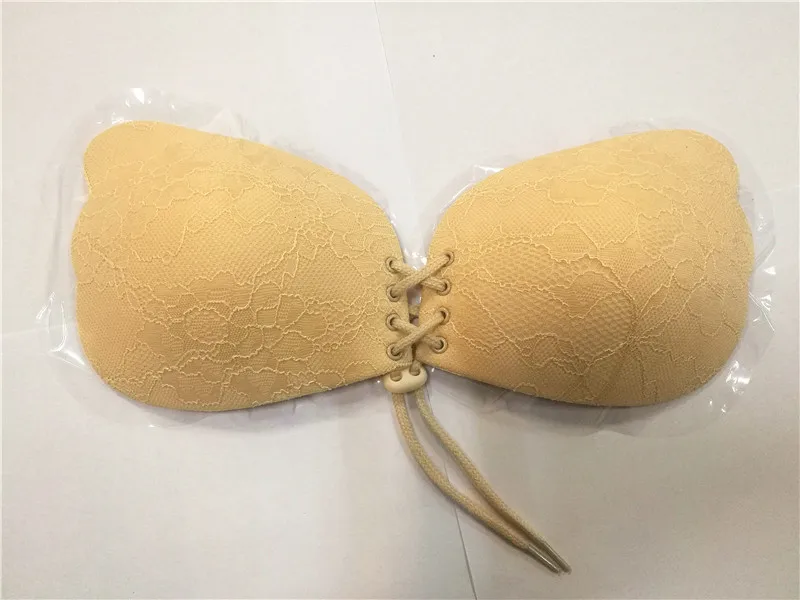 100 pcs Invisible Bra Strapless Bralette 1/2 Cup Party Wedding Women's Underwear Sexy Lingerie Female Seamless Temptation