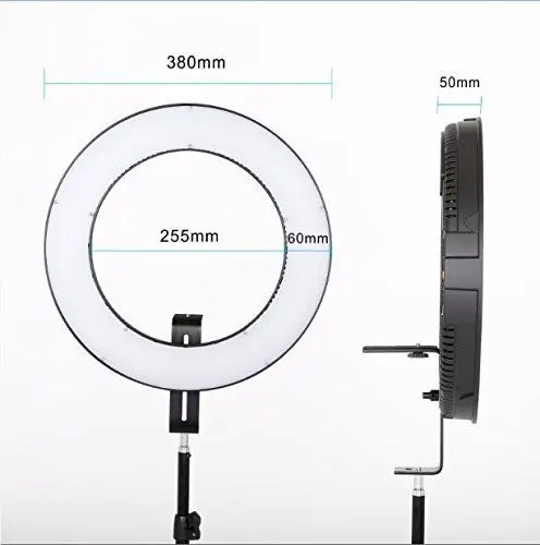Falcon Eyes DVR-384DVC 23 Вт 384 кольцевая Светодиодная панель Освещение 3000-5600 к фото-и