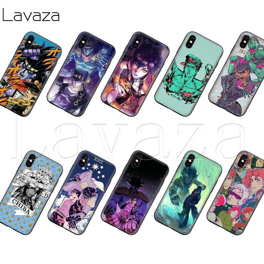 Lavaza JoJo Необычные Приключения силиконовый мягкий чехол для iPhone 11 Pro XS Max XR X 8 7 6 6S Plus 5 5S SE