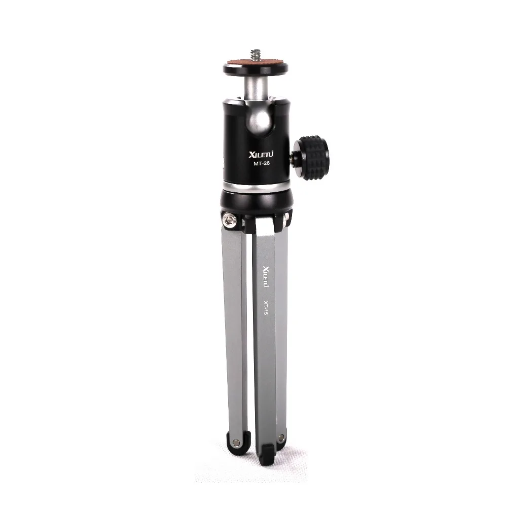MT26 Multifunction llightweight Mini Tabletop small Tripod and Ball Head For DSLR camera Bracket Mobile phone support outsider |