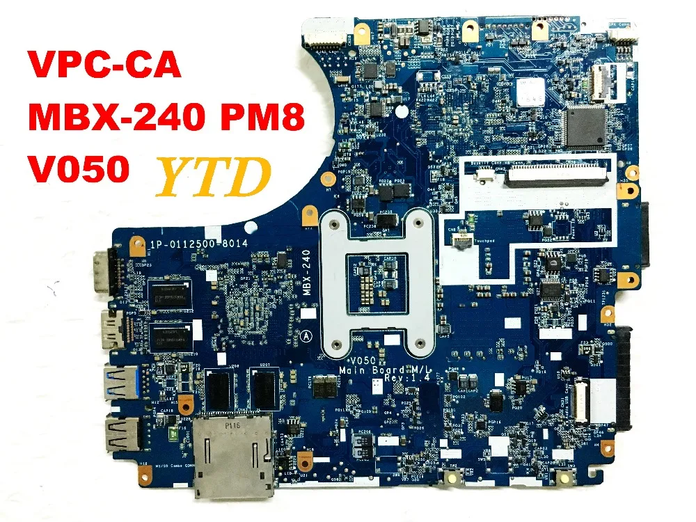 Оригинальный Для sony VPC-CA MBX-240 материнская плата A1818256B V050 протестированный отлично
