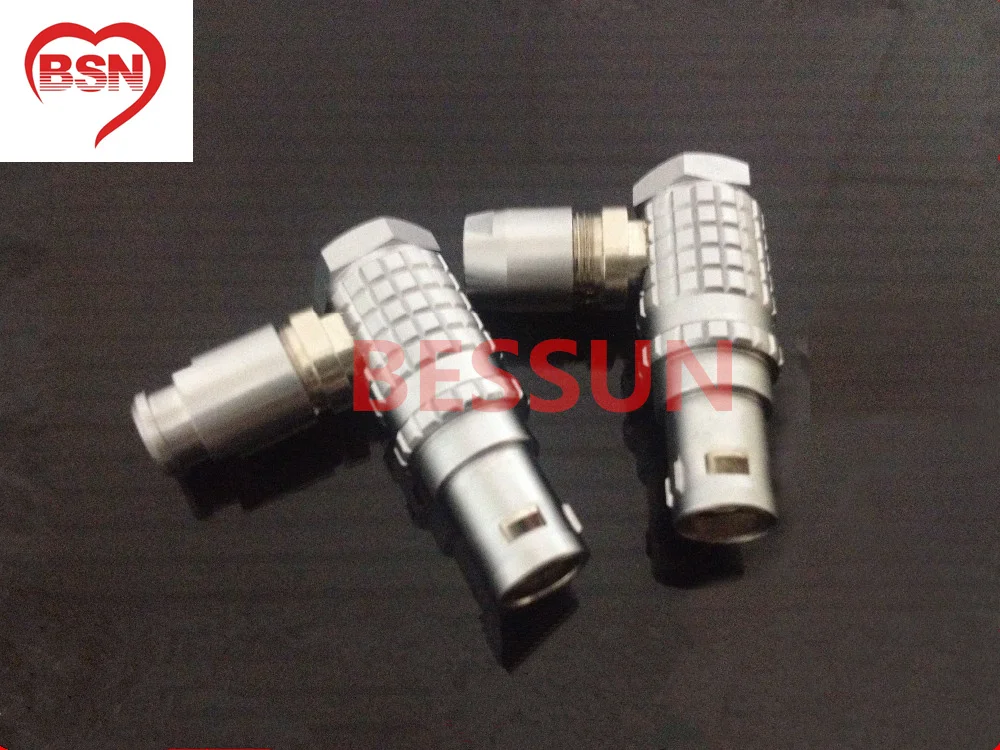 

Lemo 0B 9pin connector plug , FHG.0B.309 ECG.0B.309, 90 degree elbow plug,plugMedical connector plug 9 pin,