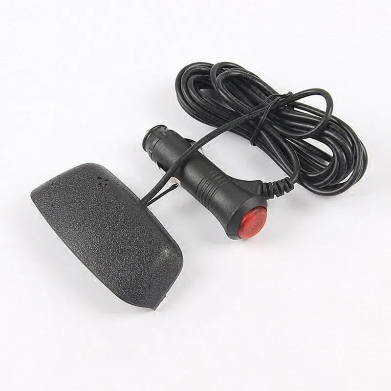 Оригинальные автомобильные часы 3 в 1 с термометром и монитором напряжения 12