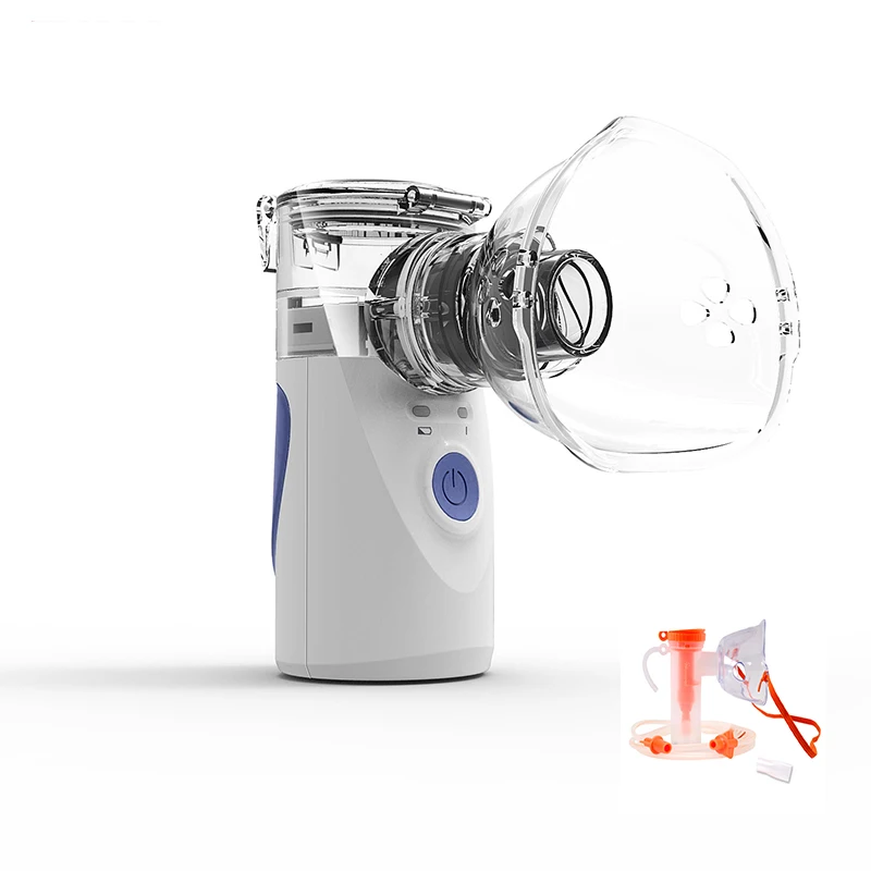 

Health Care Mini Atomizer For Children Adult Inhale Nebulizer Ultrasonic Nebulizer Spray Aromatherapy Steamer with Atomizing cup