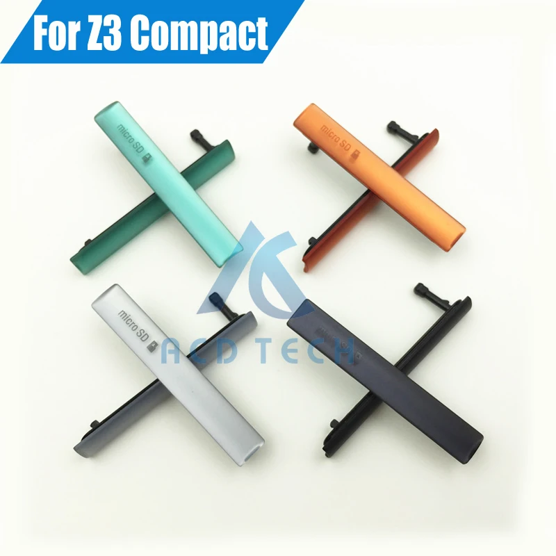10 компл./лот крышка USB-порта для зарядки + слот Sim-карты Micro SD-порт Пылезащитная
