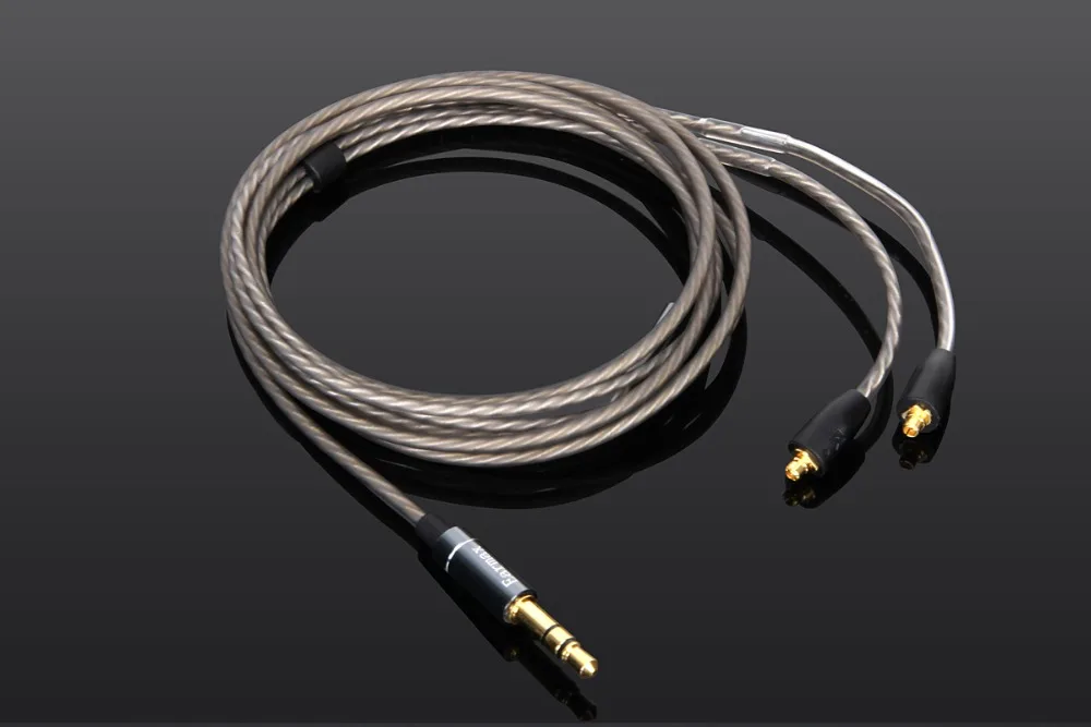 Посеребренный аудиокабель для SONY наушники-вкладыши XBA-Z5 H2 XBA-H3 A2 XBA-A3 N3BP N1AP наушники