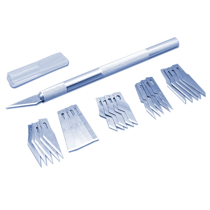 Скальпель нож 25 лезвия для резьбы по дереву инструменты фрукты еда ремесло