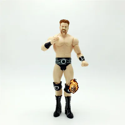 Красный WWEE Американский wresle mania модели Фигурки Оригинальные заводские игрушки Халк Хоган без запаха большой E Римский царит гробовщик - Цвет: Красный