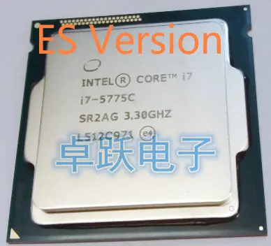 Процессор Intel Core I7 5775C I7-5775C ES 3,3 GHz 14nm quad core 65 W настольные компьютеры процессор