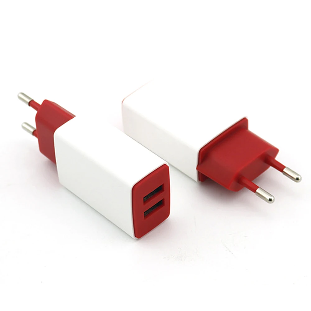 Универсальное зарядное устройство с разъемом USB EU для быстрой зарядки