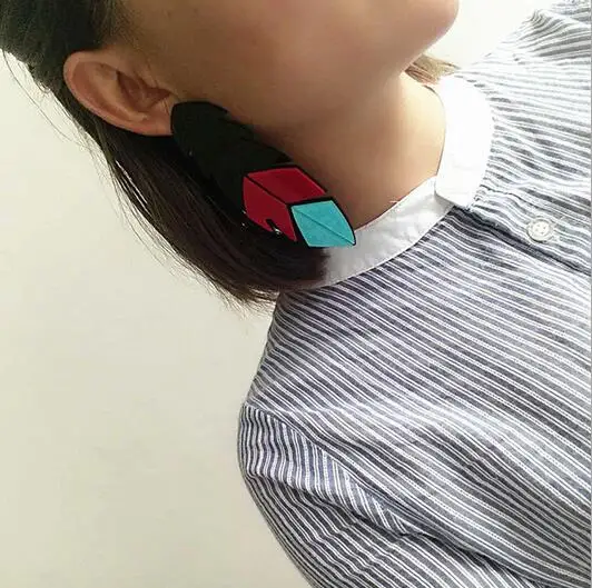 2018 Новая Европейская мода Клубное Ювелирное Украшение дизайн преувеличенный хип