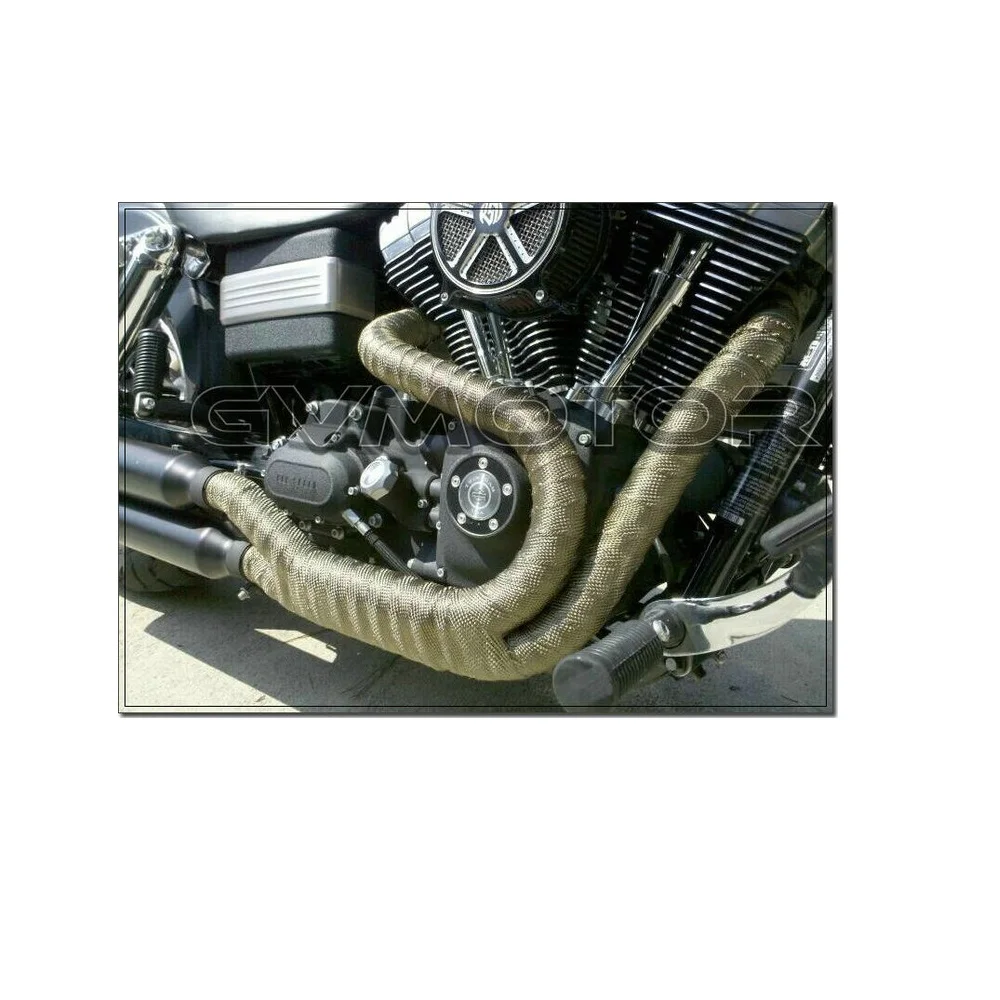 Титановая Автомобильная мотоциклетная негорючая турбо-коллектор тепловая