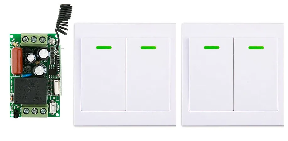 Новый цифровой пульт дистанционного Управление переключатель AC220V приемник + 2 *