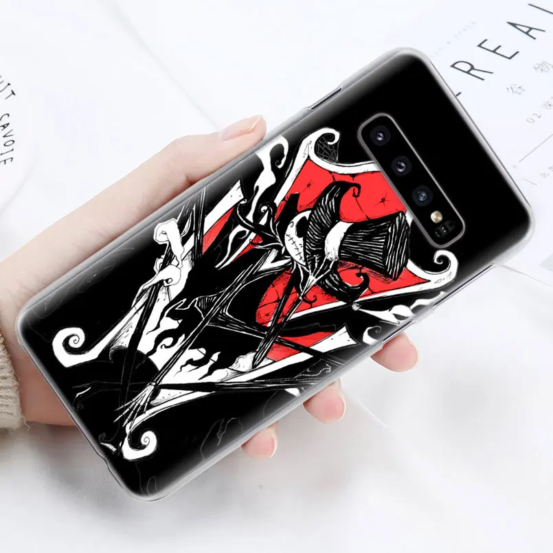 Кошмар перед Рождеством Джек телефон чехлы для samsung Galaxy S10e S10 плюс S8 S9 плюс S6 S7 край A40 A50 A70 M20 случае Coque