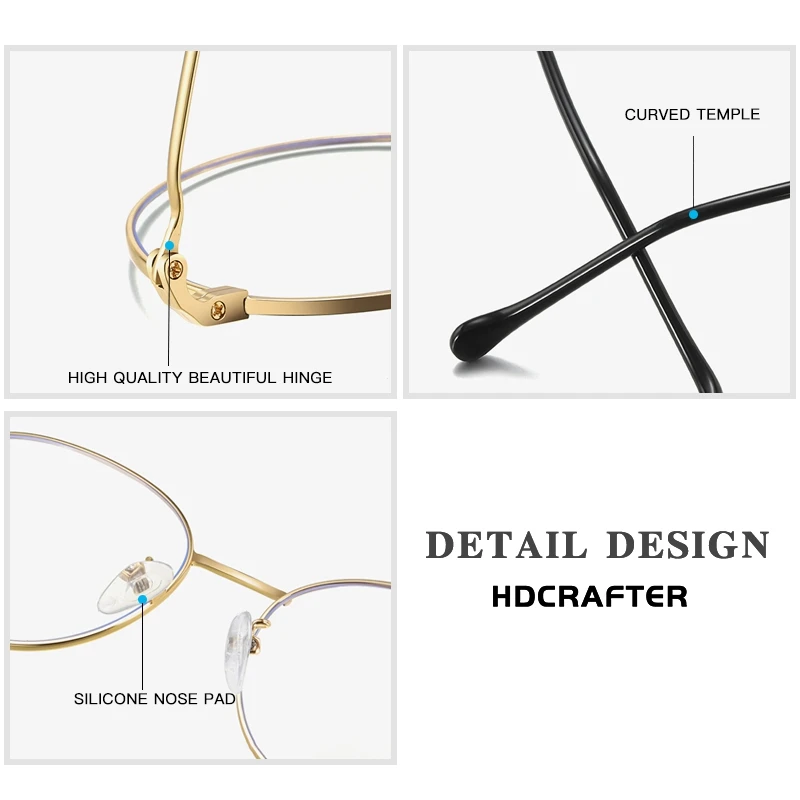 HDCRAFTER винтажные очки для чтения оправа мужчин и женщин ретро овальная модные с