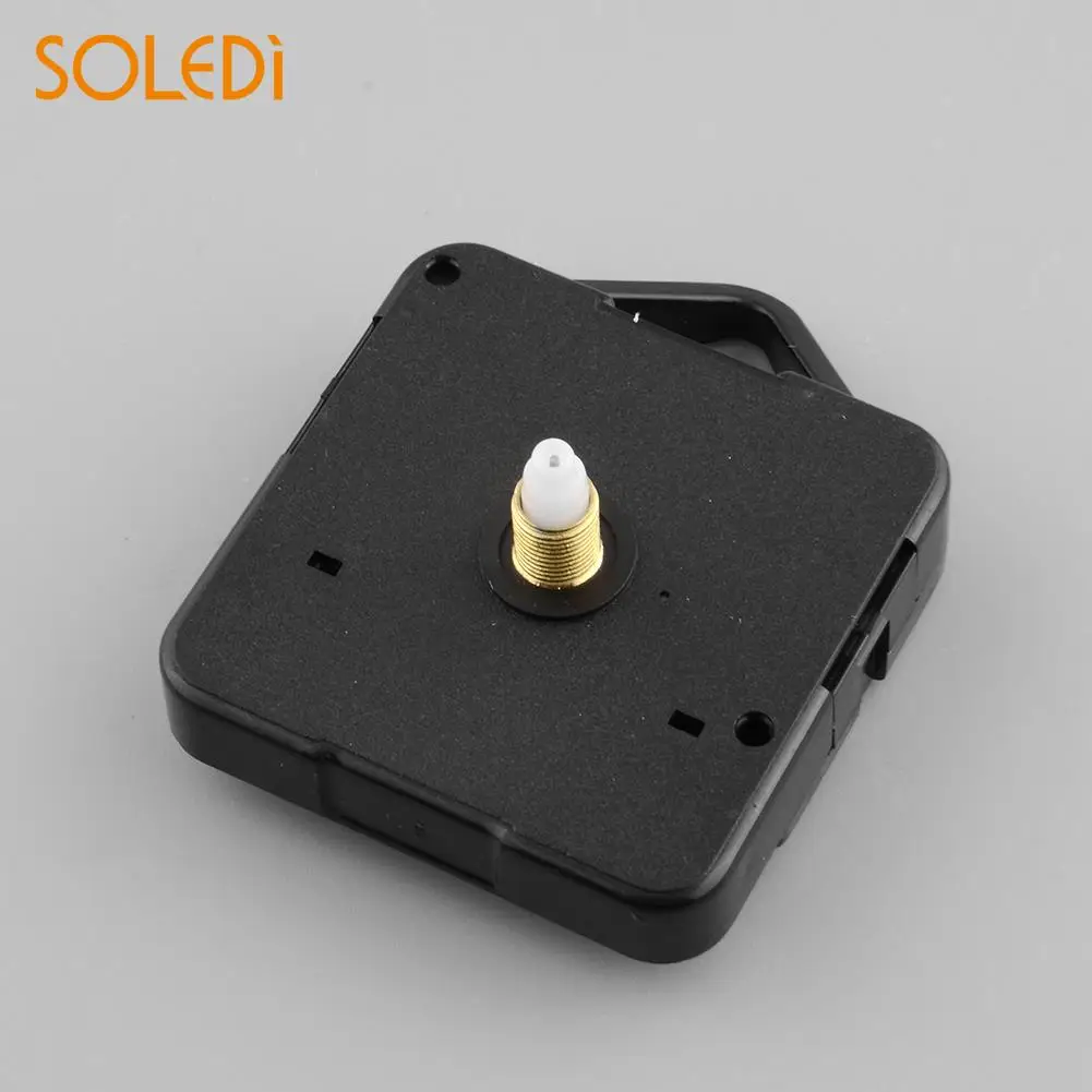 Бесшумные часы аккумулятор кварцевый механизм красная стрелка ручная работа