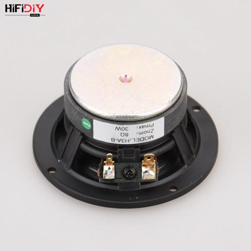 HIFIDIY LIVE hifi 3,6 3,5 дюймов 93 мм полночастотный динамик 8OHM 30 вт высокий альт бас громкоговоритель H3A-B