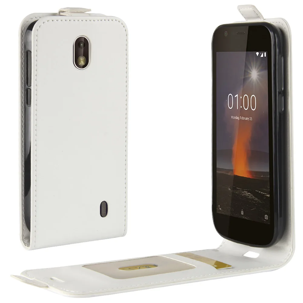 Чехол для Nokia 1 кожаный чехол Магнитный кобура с пряжкой флип чехол для Nokia 1 отделение для денег защитный чехол