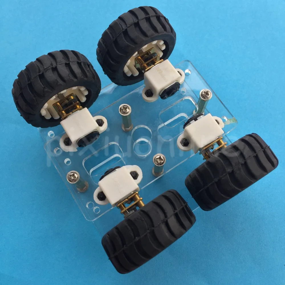 1 комплект J266Y DIY сборная полноприводная прозрачная акриловая плата модель