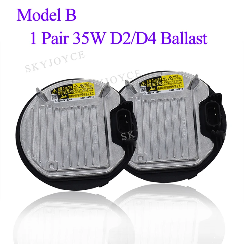 SKYJOYCE оригинальный комплект автомобильных фар 35 Вт D2S D4S Xenon HID Kit 5500 к лампы 85967 45010 D2R