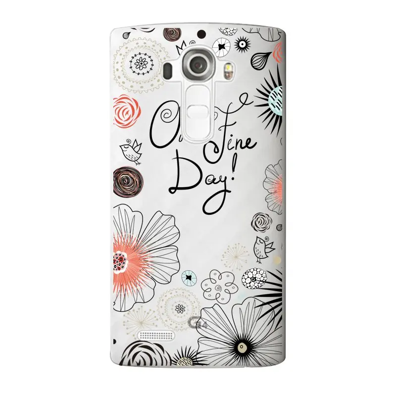 Роскошный милый простой чехол из ТПУ с изображением оленя ручной работы для LG G3 G4