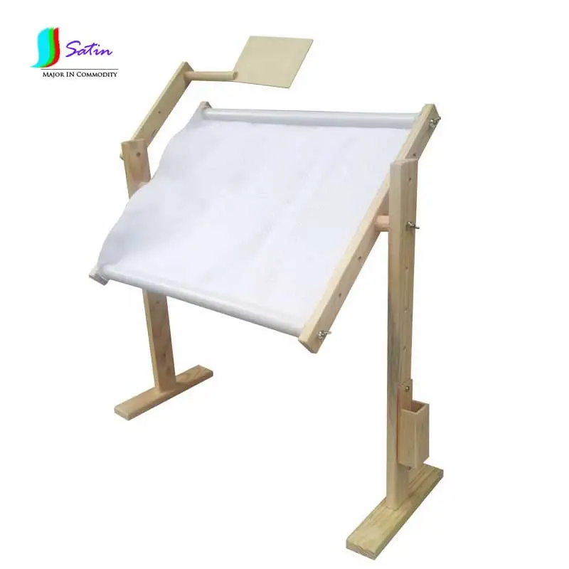 Регулируемая деревянная стойка для вышивки крестиком настольная рамка 40*30 см