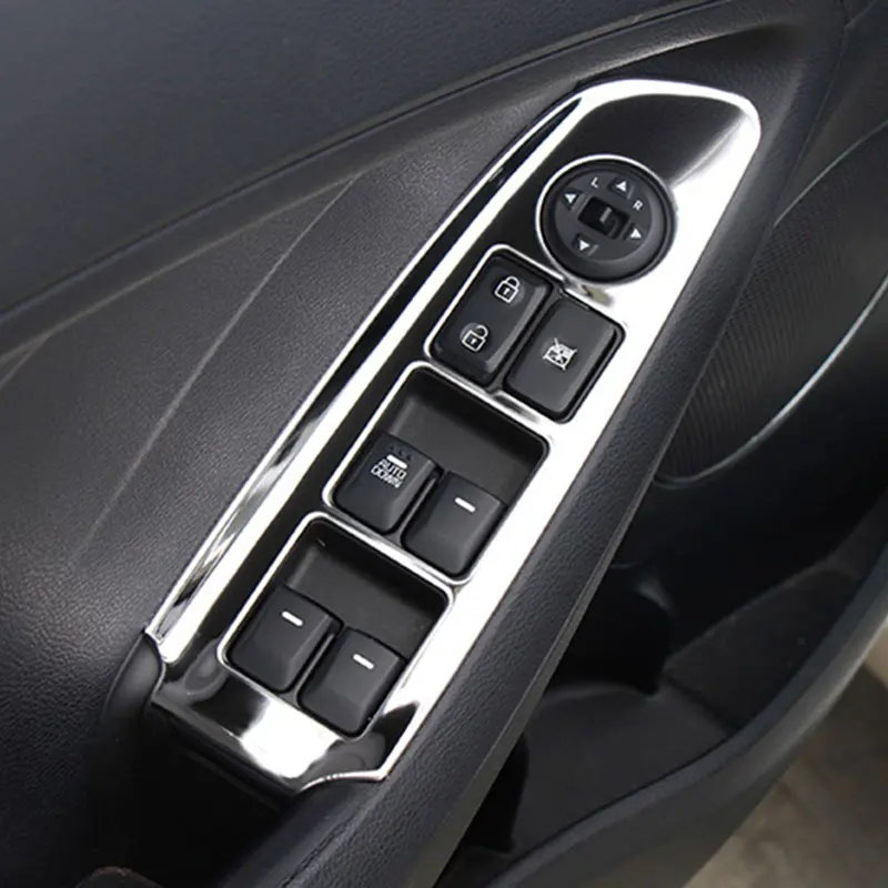 Наклейки для внутренней двери окна кнопки панели управления KIA K3 FORTE CERATO 2012 2016 2017