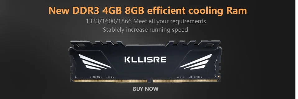 Новая память Kllisre DDR4 4GB 2133 MHz 2400 MHz для настольных ПК non-ecc(без коррекции ошибок) ram