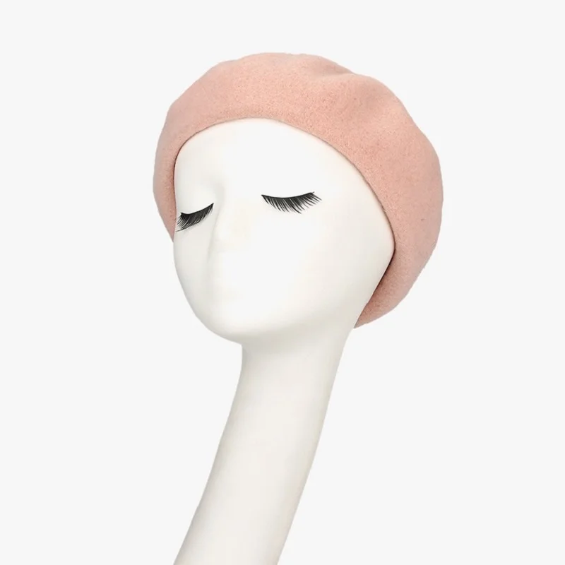 Шерстяной БЕРЕТ соска в стиле ретро для женщин берет художника шляпа британском