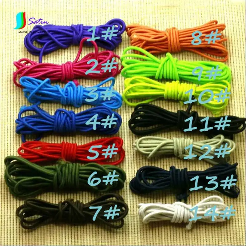 Лидер продаж 6 м/лот красочные круглая эластичная повязка для Костюмы швейная