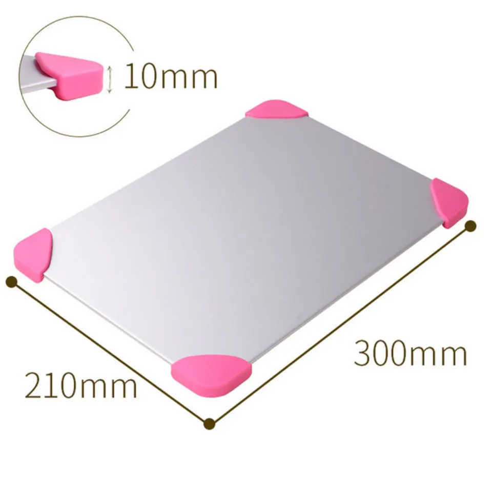 Лоток для разморозки с защитной подушкой ног Высококачественная алюминиевая