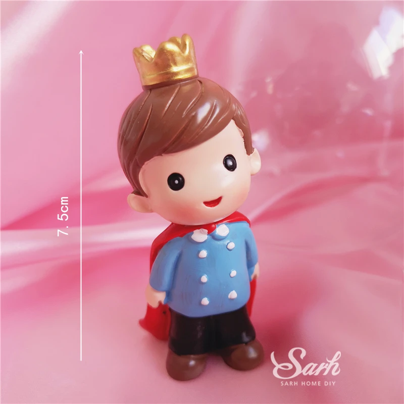 Bling Rose Prince Princess украшения сказочный замок для дня детей вечерние принадлежности на День святого Валентина выпечки милые подарки
