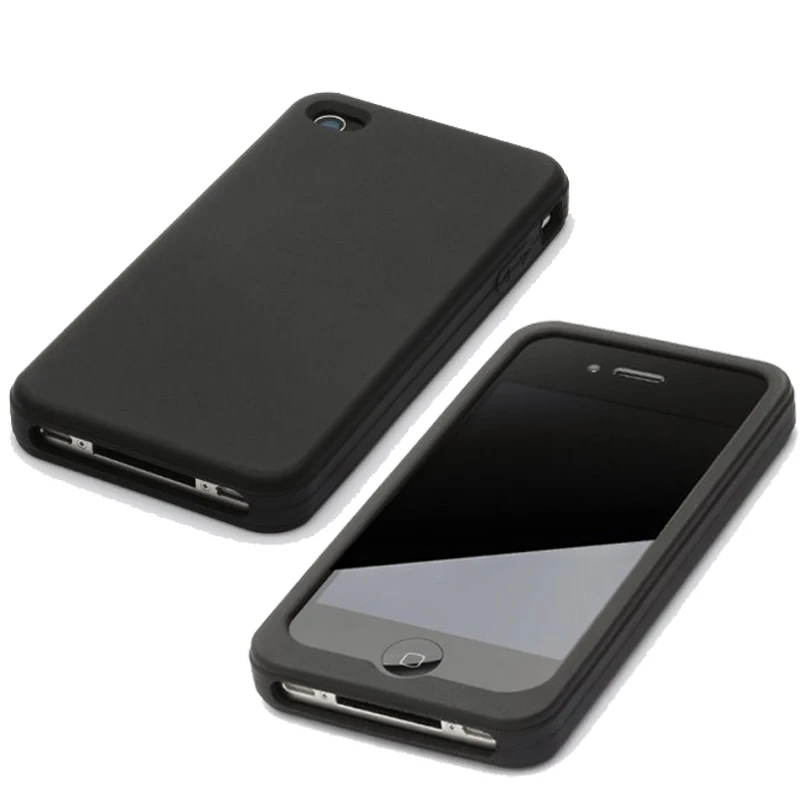 Мягкий силиконовый чехол для iphone 4 4G 4S задняя крышка мягкая гелевая резиновая