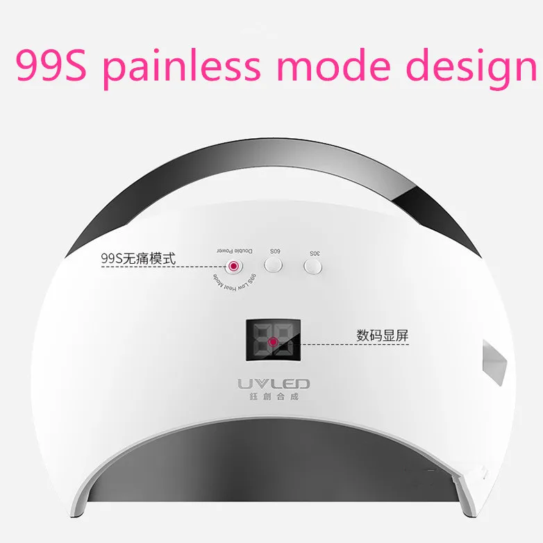 SUNUV SUN6 Smart Светодиодный лампы для ногтей, УФ-лампы Сушилка для ногтей гель из металла на ЖК-дисплей таймер Multicolors для лечения УФ гель-лак для ногтей Инструменты