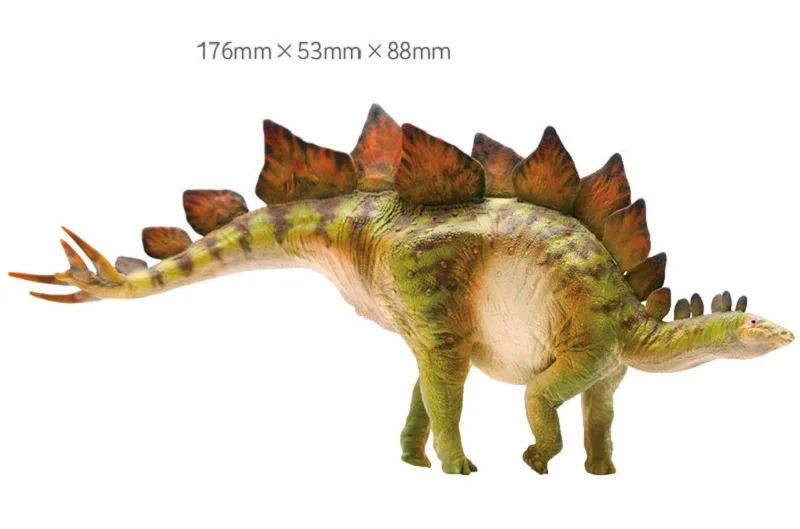 PNSO Dinosaurios Стегозавр модель животного динозавр рисунок куклы классические игрушки для детей