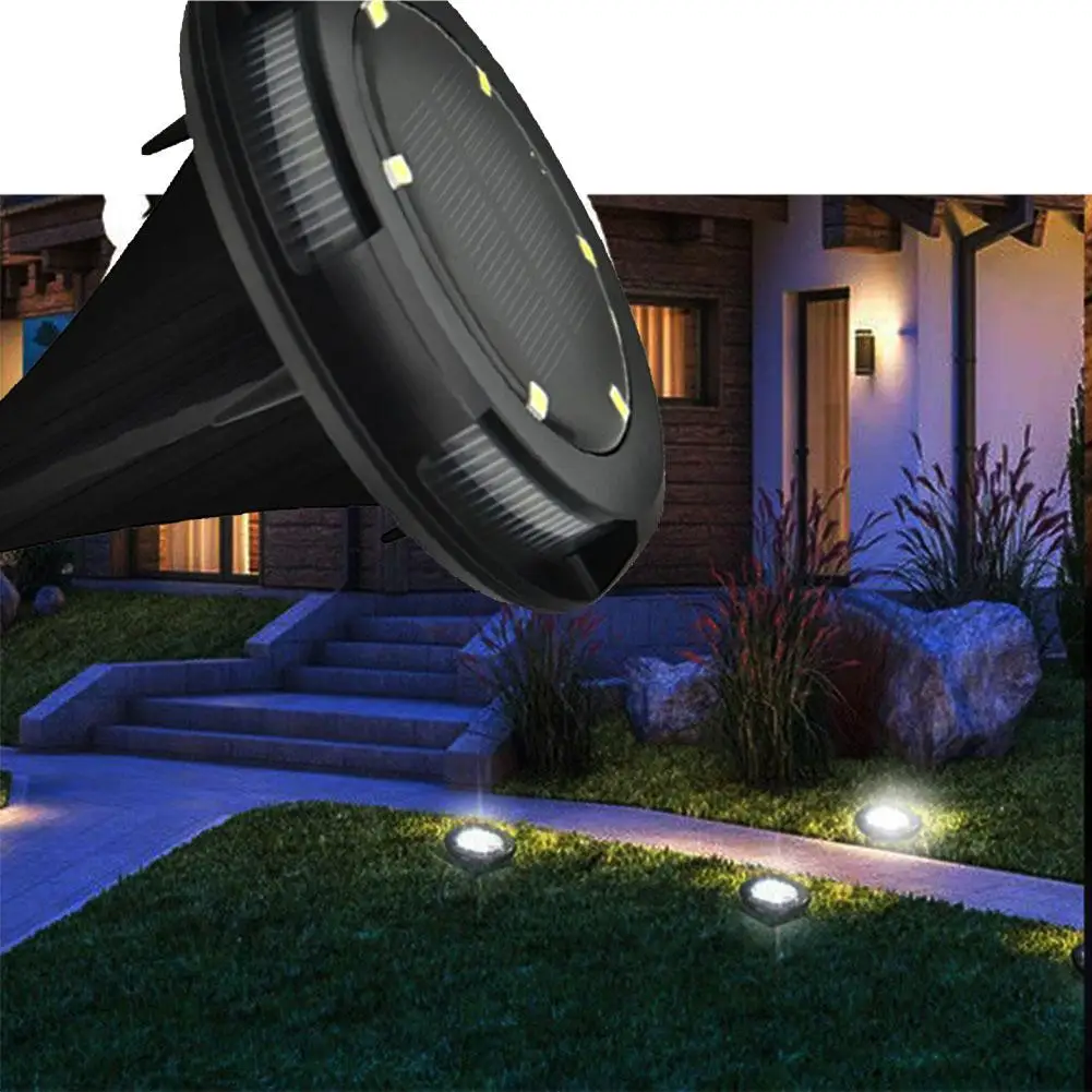 Светильник наземный на солнечной батарее 10 светодиодов