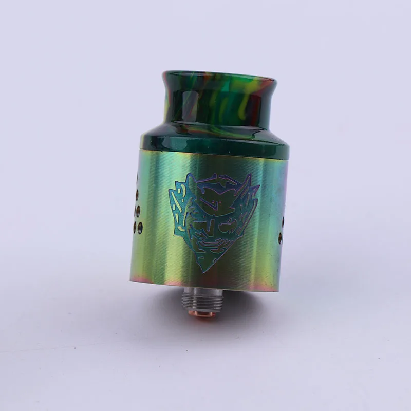 XFKM High quality V4 RDA Atomizers Electronic Cigarette with Resin Drip Tips 24MM Adjustable Airflow Control Fit 510 Mods | Электроника