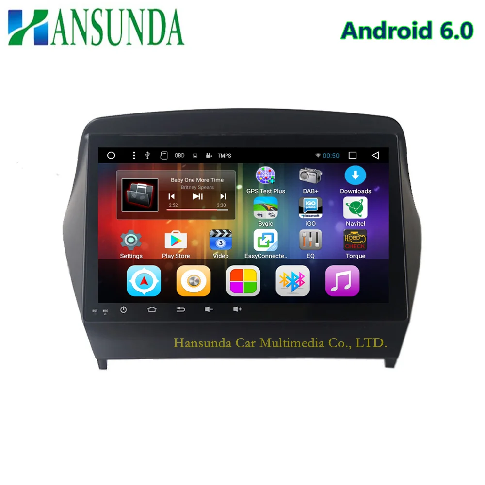 Чистый android 6 0 четырехъядерный автомобильный DVD для Hyundai iX35 Tucson с 3G 4G WIFI радио DAB +
