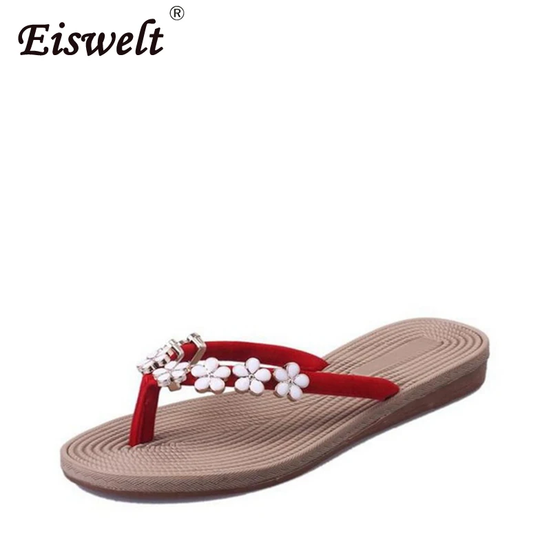 Женская летняя пляжная обувь с цветочным принтом|fashion slippers|shoes slippers womenslipper shoes |